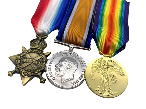 Ww1 medal trio 1914 - 1914/15, star