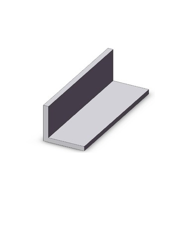 Angolo alluminio sezione l - angolo,