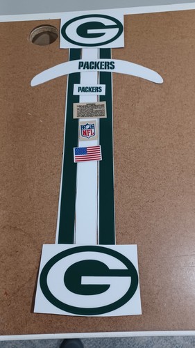 Packers decalcomanie casco - packers,