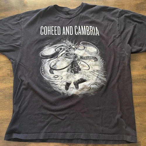 Shirt tour coheed cambria - e,
