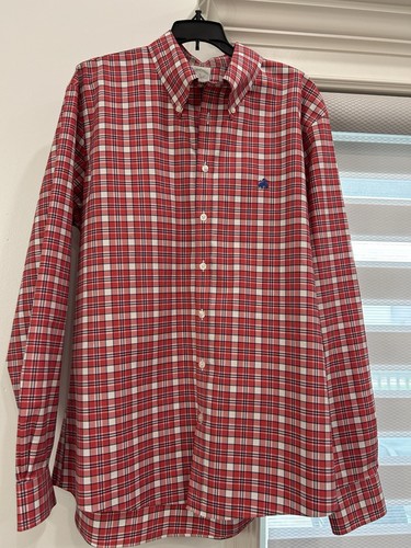 Camicia brooks brothers rossa - camicia,