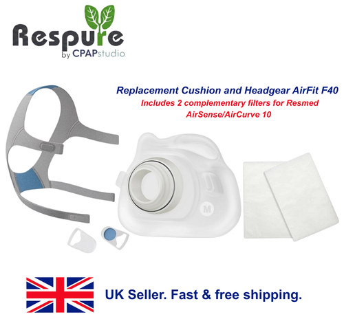 Cuscino airfit f40 cpap misura - airfit,