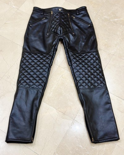 Pantalone biker uomo nero - , in